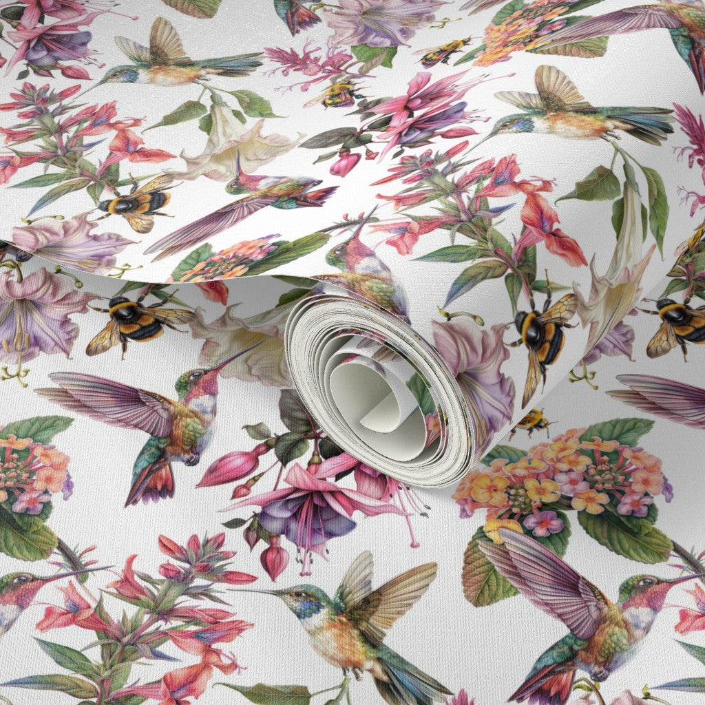 Birds & Bees Wallpaper
