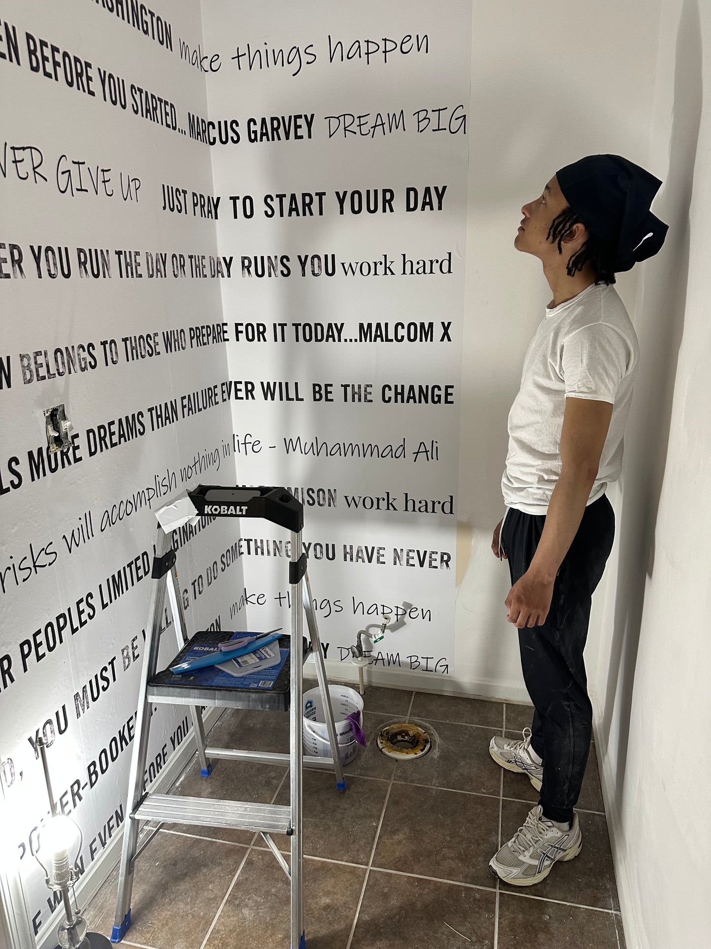 Speak Bold Peel & Stick Wallpaper Mural