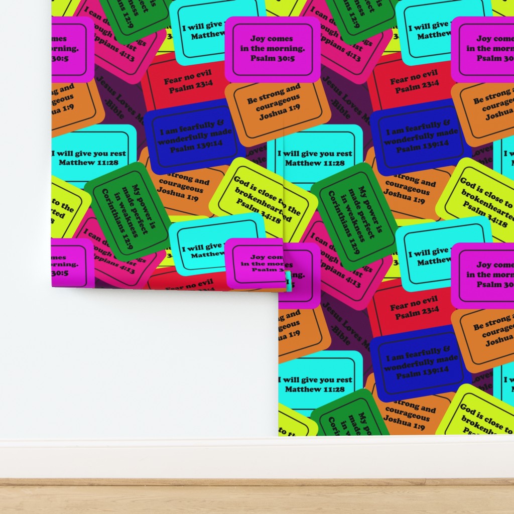 Bible Post Its Wallpaper