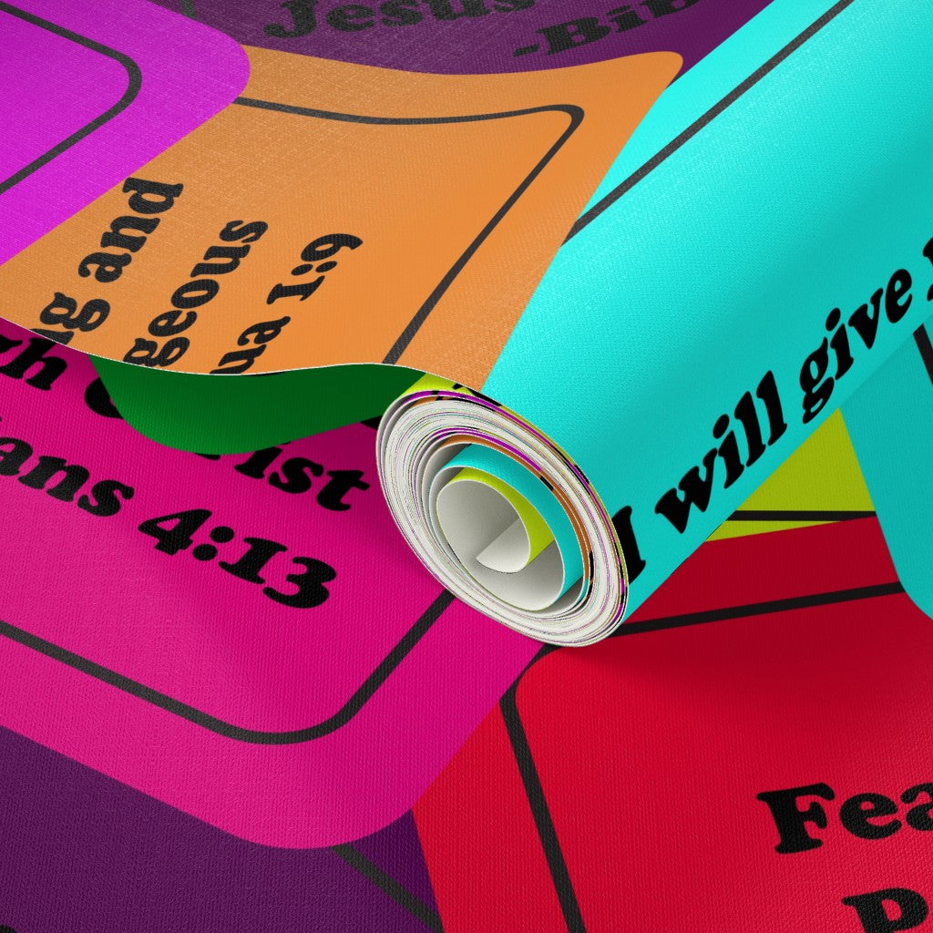 Bible Post Its Wallpaper