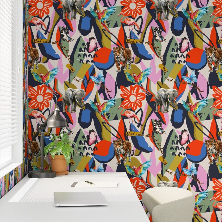 Garden of Eden Wallpaper (Genesis 1:31)