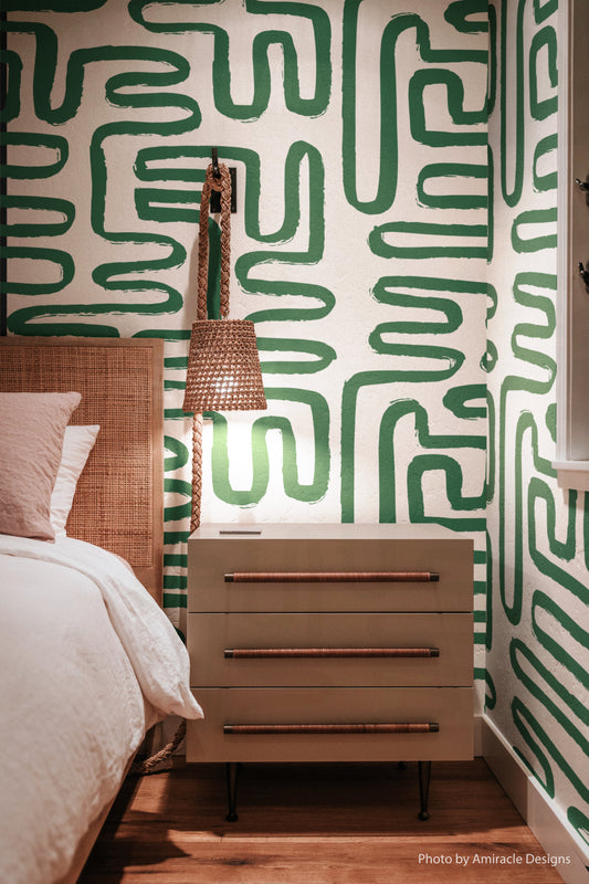Geo Print Peel & Stick Wallpaper